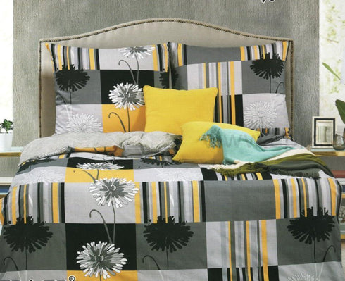 Satino medvilnės patalynės komplektas "Umbre"